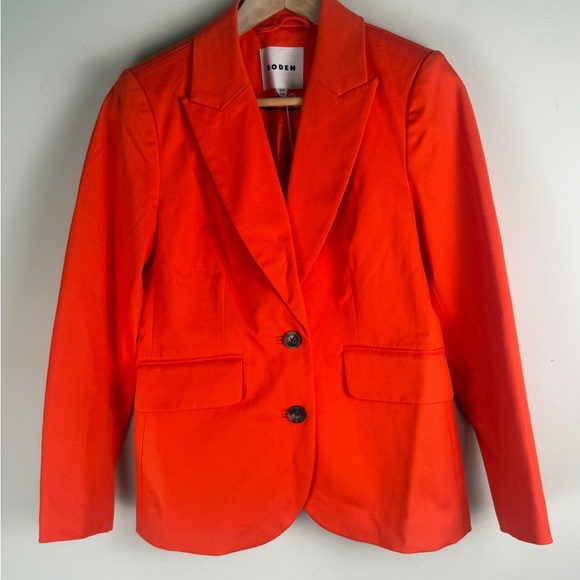 Boden Jackets & Blazers - NWT Boden Classic Blazer Orange Women's Size 4P Career Business Office